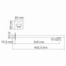 WasserKRAFT A181 Верхний излидля душа