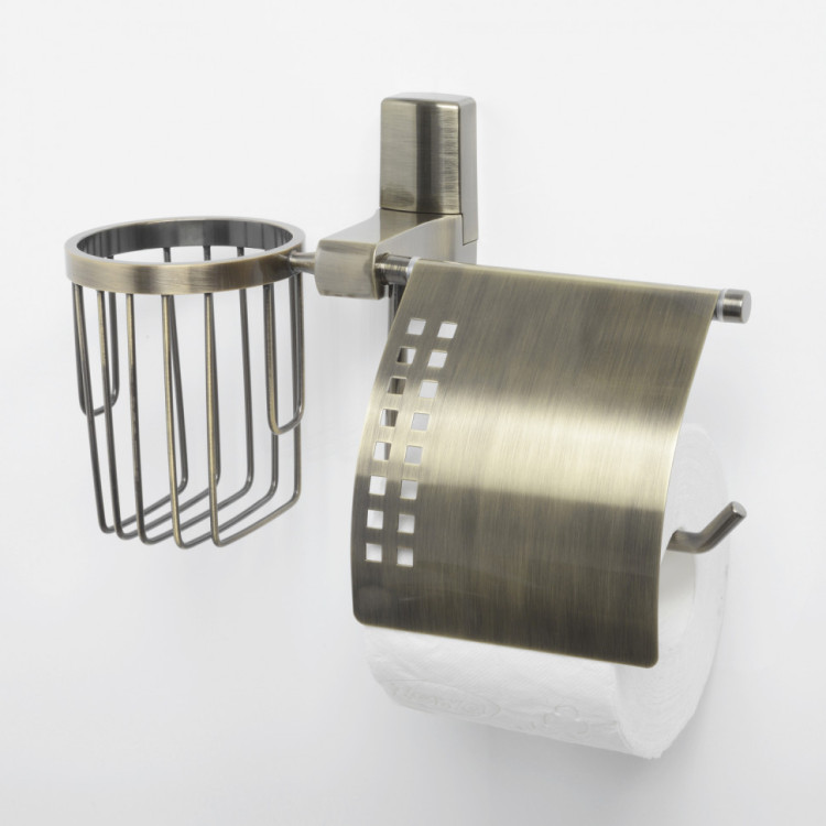 WasserKRAFT Exter K-5259 Держатель туалетной бумаги и освежителя