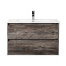 База под раковину подвесная с двумя выкатными ящиками BelBagno KRAFT-700-2C-SO-RGB