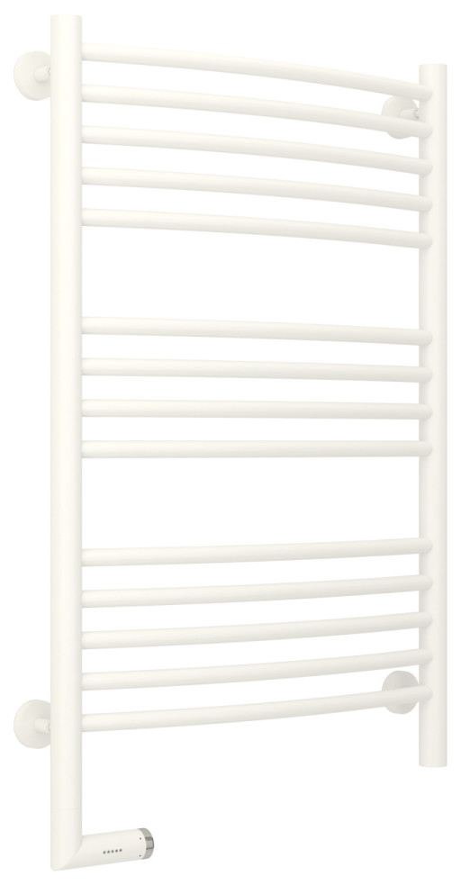Полотенцесушитель электрический Сунержа Богема 2.0 выгнутая 800х500 МЭМ левый Матовый белый