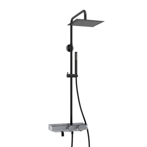 WasserKRAFT A114.255.217.CB Thermo Душевой комплект с термостатическим смесителем