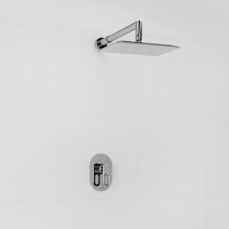 WasserKRAFT A12831 Встраиваемый комплект для душа с верхней душевой насадкой