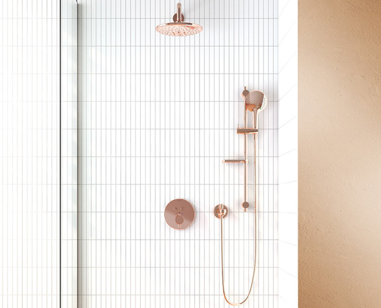 Душевой комплект Bliss, медь
