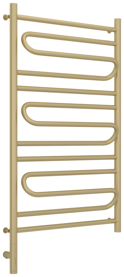 Полотенцесушитель электрический Сунержа Элегия 3.0 1000х600 МЭМ левый Матовая шампань