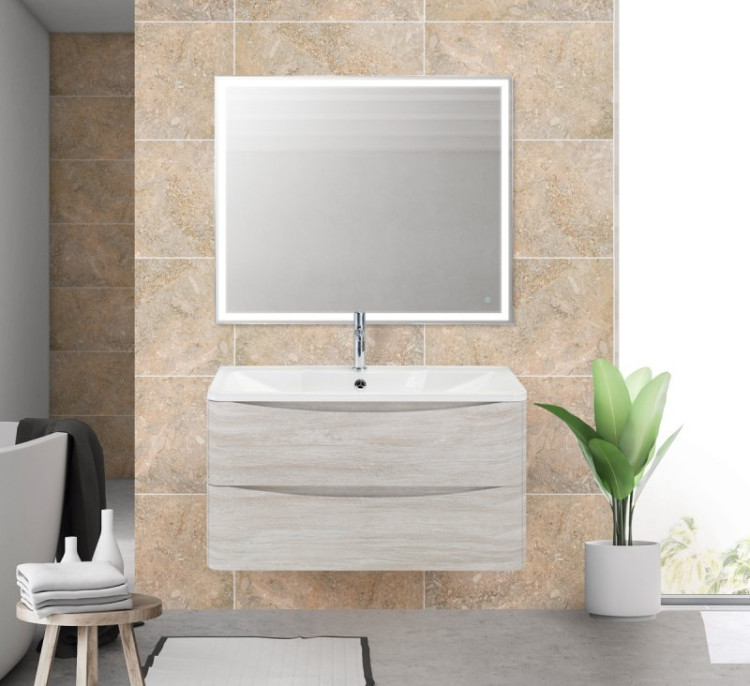 Раковина из литьевого мрамора BelBagno BB1000/455-LV-MR-ALR