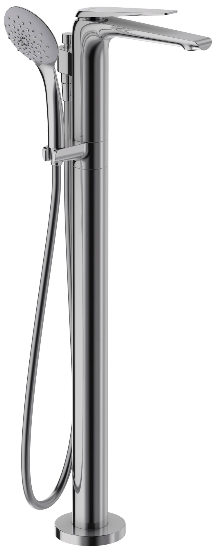 Однорычажный напольный смеситель для ванны/душа Jacob Delafon AVID E97367-CP