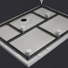 Акриловый поддон для душа Kolpa San Salsa 120x90x14