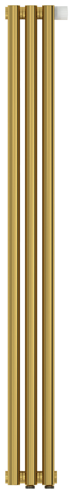 Отопительный радиатор Сунержа Эстет-0 EU50 правый 1200х135 3 секции Золото