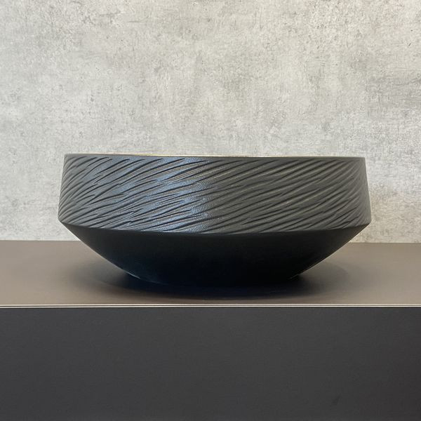 COMFORTY. Раковина J2091 черный/бронза