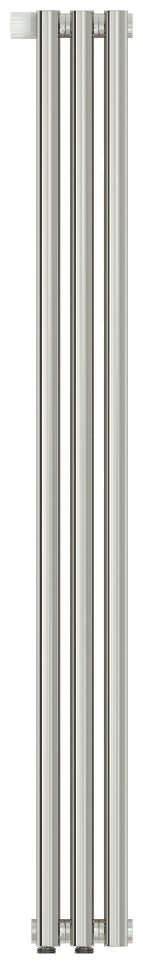 Отопительный радиатор Сунержа Эстет-1 EU50 левый 1200х135 3 секции Без покрытия