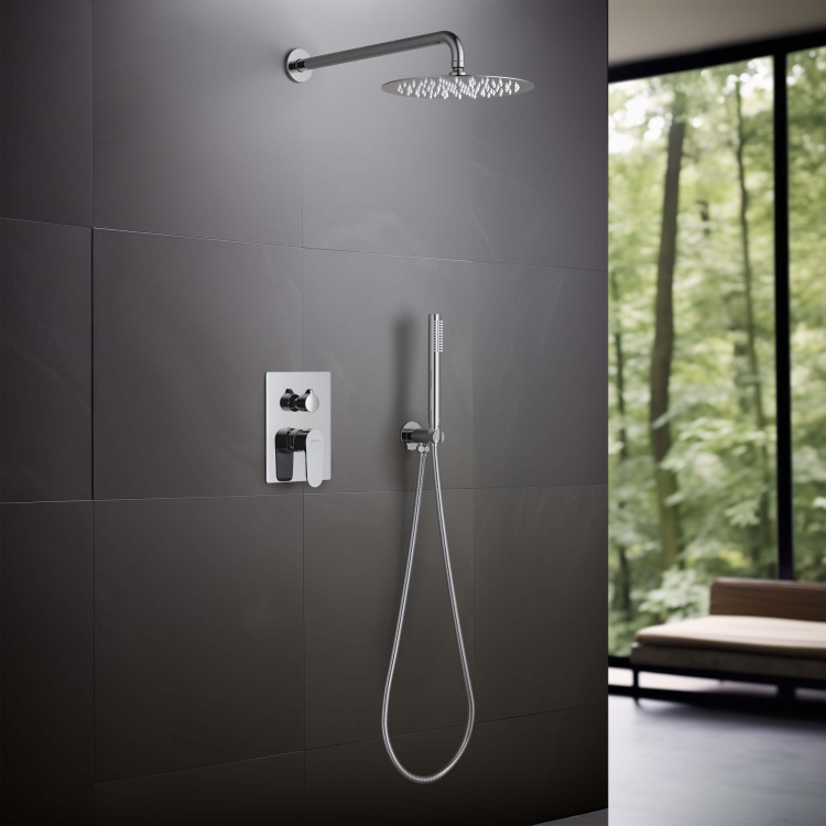 Set 3 в 1 душевой комплект Aquatek AQ1272CR ОБЕРОН