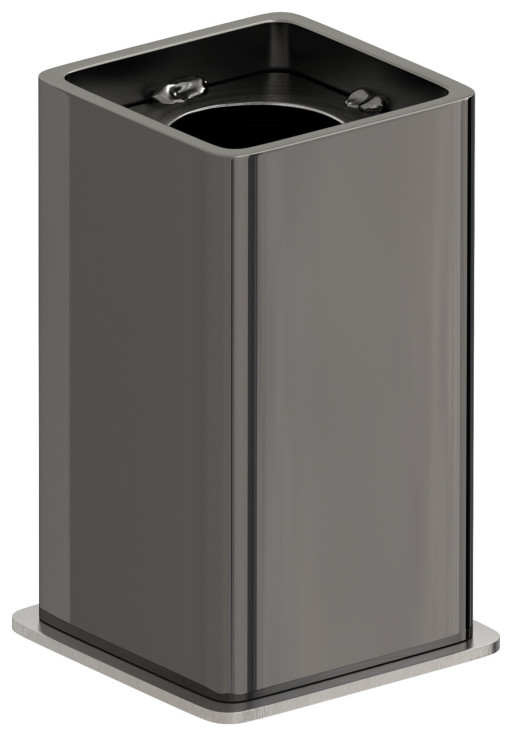 Модуль скрытого подключения Сунержа для "МЭМ CUBE" Чёрный хром