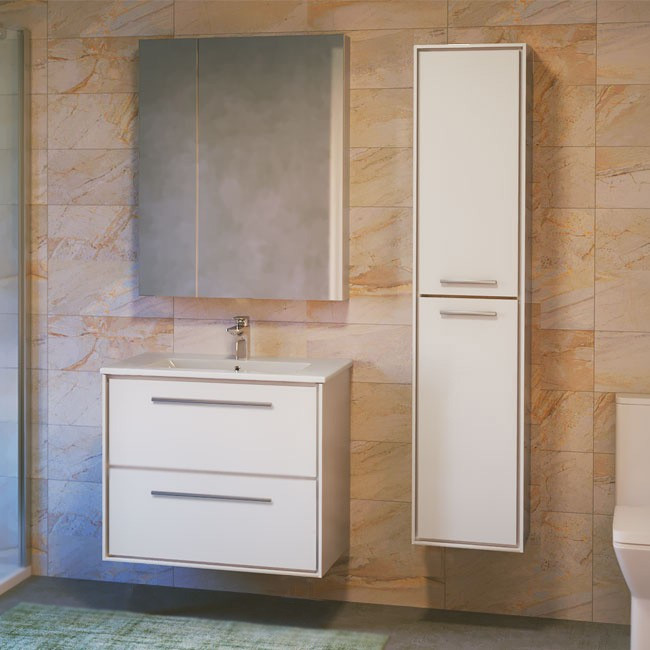 Шкаф пенал Raval Frame 35 подвесной