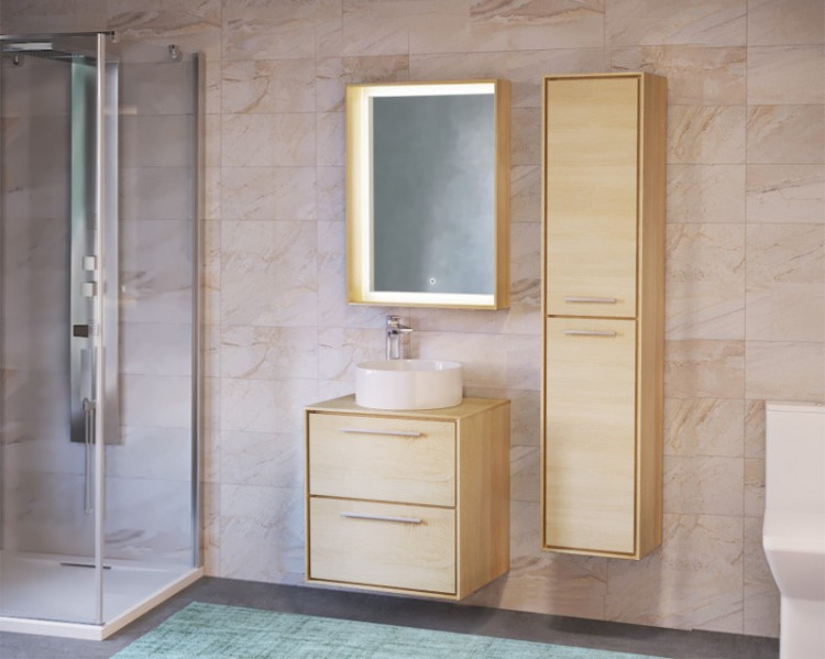 Шкаф пенал Raval Frame 35 подвесной