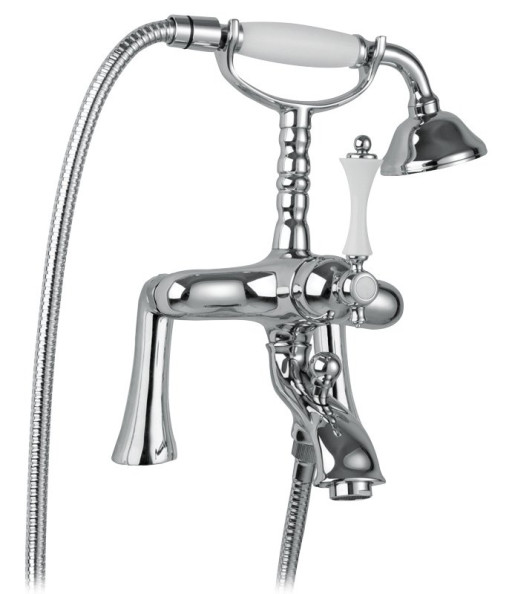 Смеситель на борт ванны с ручным душем Cezares MARGOT-PBV-02-N