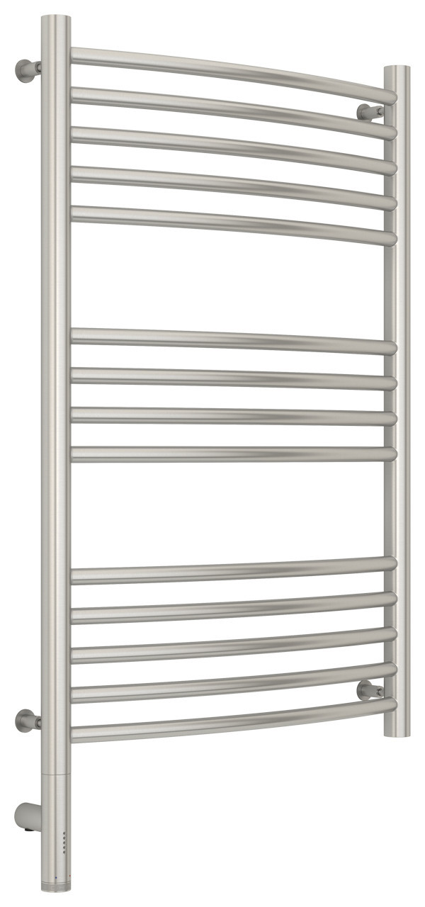 Полотенцесушитель электрический Сунержа Богема 3.0 выгнутая 800х500 МЭМ левый Сатин