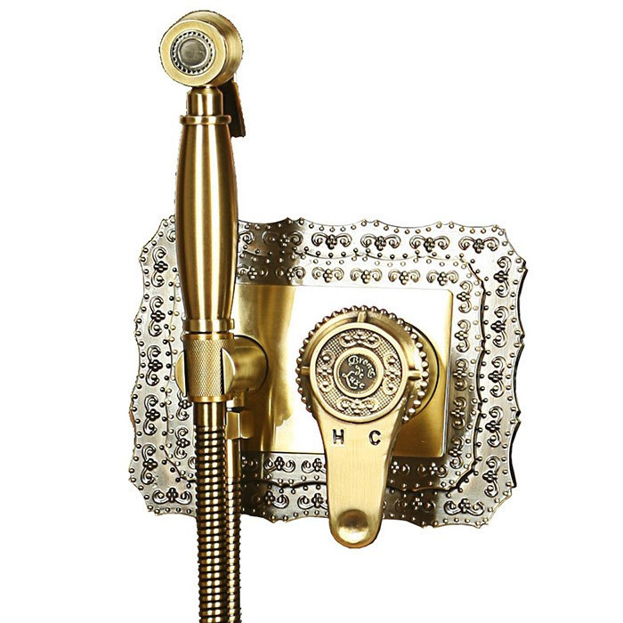 Гигиенический душ со смесителем Bronze de Luxe Windsor 10136