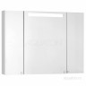 Зеркальный шкаф Aquaton Мадрид 100 со светильником белый 1A111602MA010