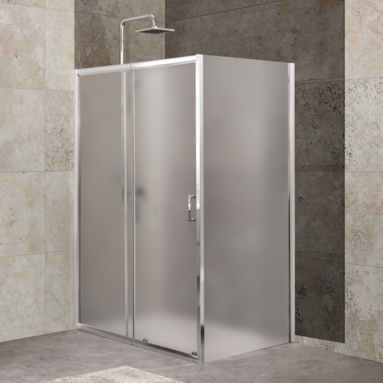 Душевой уголок BELBAGNO UNIQUE-AH-1 BelBagno UNIQUE-AH-1-110/125-80-C-Cr