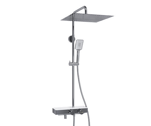 WasserKRAFT A113.119.126.CH Thermo Душевой комплект с термостатическим смесителем
