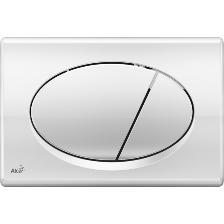 Кнопка управления для скрытых систем инсталляции, xром-глянец Alcadrain M71