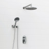 WasserKRAFT A16830 Встраиваемый комплект для душа с верхней душевой насадкой и лейкой