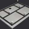 Акриловый поддон для душа Kolpa San Salsa 90x90x14