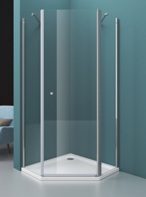 Душевой уголок BELBAGNO ETNA-P-1 Cezares ETNA-P-1-90-C-Cr