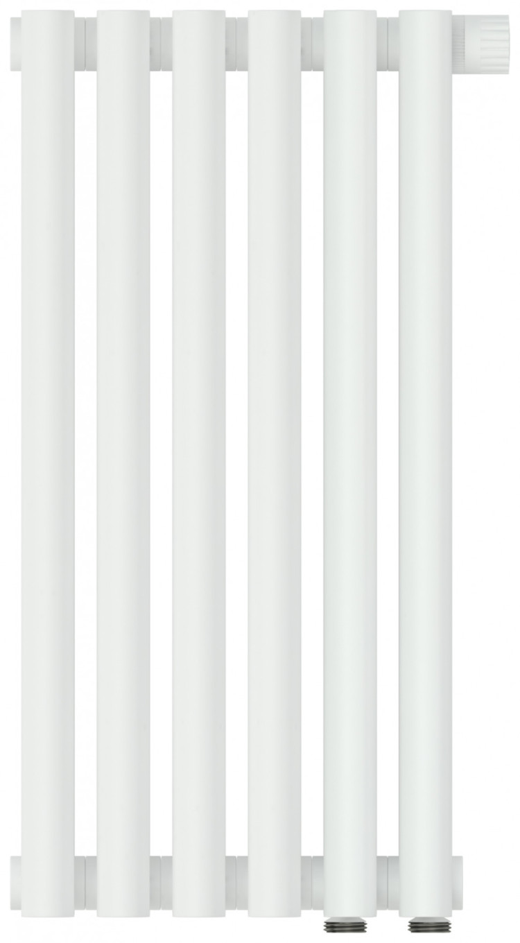 Отопительный радиатор Сунержа Эстет-00 EU50 500х270 6 секций Матовый белый