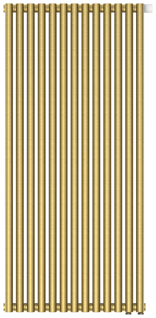 Отопительный радиатор Сунержа Эстет-11 EU50 1200х585 13 секций Состаренная латунь