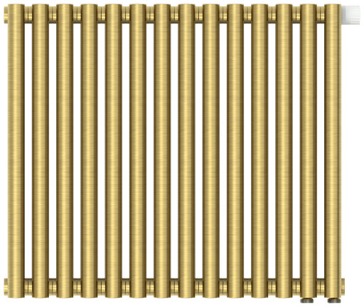 Отопительный радиатор Сунержа Эстет-11 EU50 500х630 14 секций Состаренная латунь