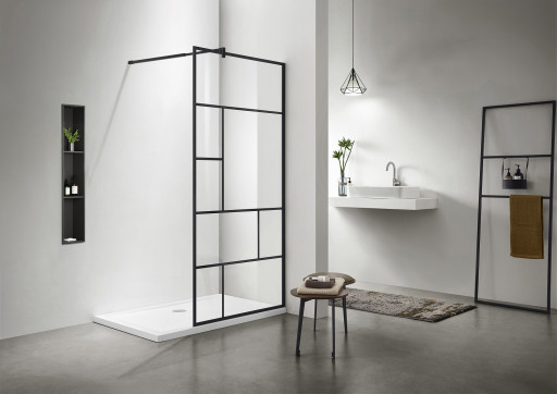 Душевая перегородка Aquatek AQ WIW Print 10020BL