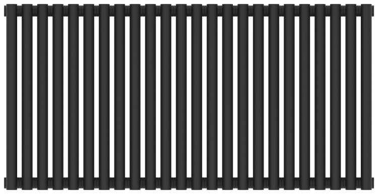 Отопительный радиатор Сунержа Эстет-00 500х1080 24 секции Тёмный титан муар