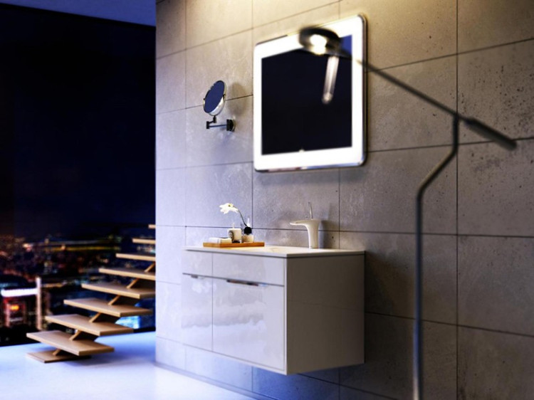 Тумба под раковину Aqwella Малага 90 подвесная