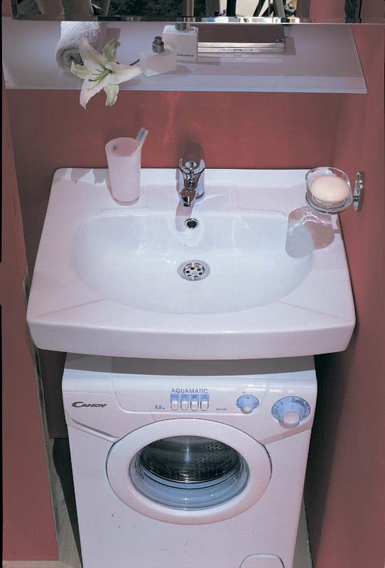 Раковина Santek Пилот 50 установка над стиральной машиной