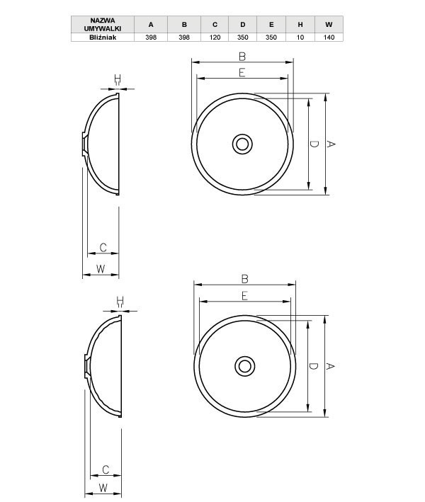 Раковина Vayer Boomerang 1200х500