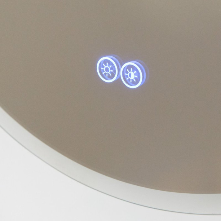 Зеркало с контурной разноцветной подсветкой RGB и сенсорным выключателем, 12V, 220-240V, Cezares CZR-SPC-ELS-550-1050-RGB-TCH