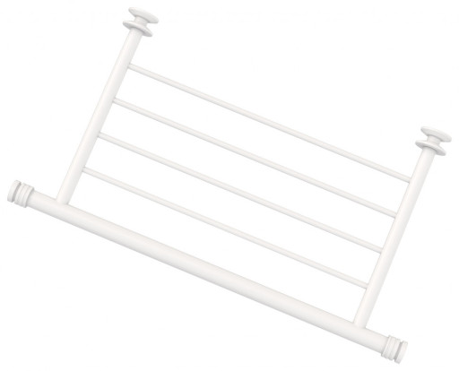 Полка прямая Сунержа 4П 370 Матовый белый