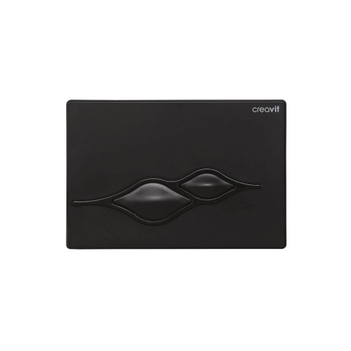 CREAVIT Кнопка для инсталляции UFO черная глянец