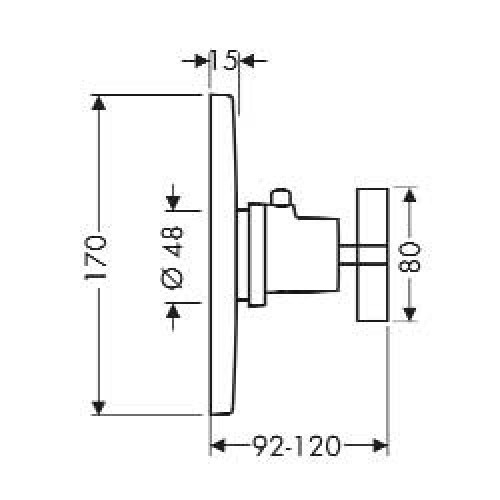 Смеситель Axor Citterio 39716000