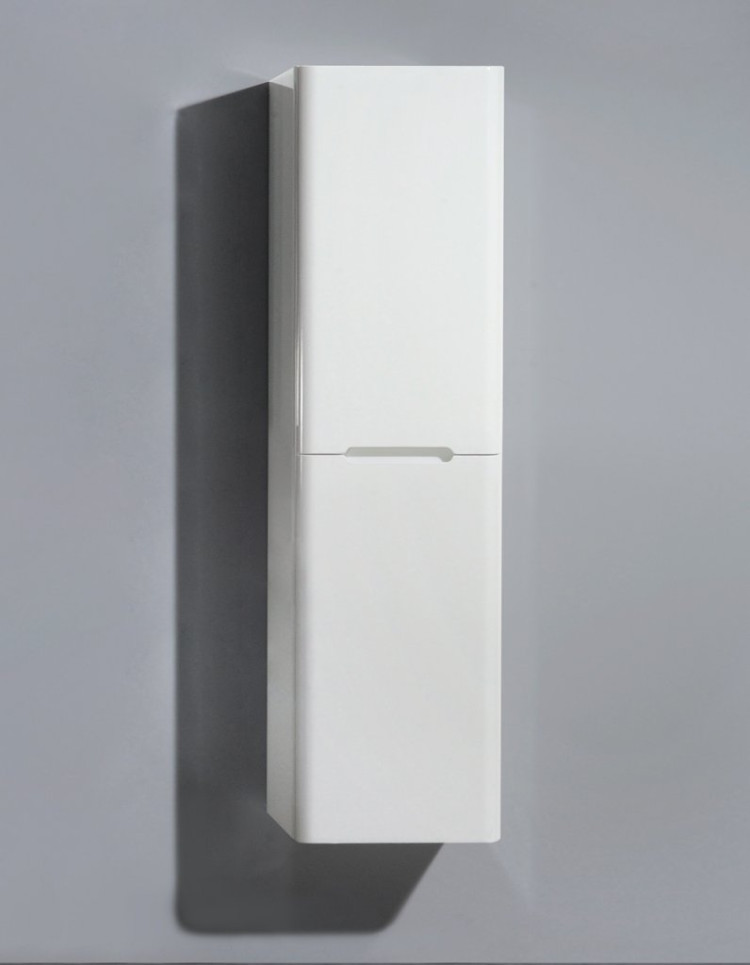 Шкаф подвесной, две распашные двери с доводчиками, две полки внутри, правостороннее открывание, 400x300x1500 BelBagno LUXURY/SOFT-1500-2A-SC-ME-RIGHT