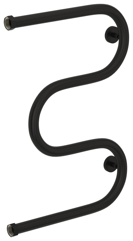 Полотенцесушитель водяной Сунержа М-образный+ 600х400 Матовый чёрный