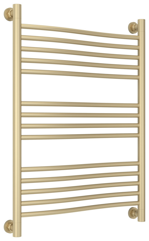 Полотенцесушитель водяной Сунержа Флюид+ 800х600 Матовая шампань