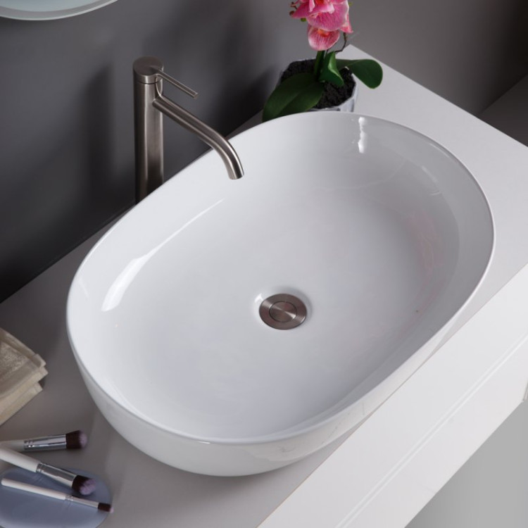 Раковина накладная керамическая BelBagno BB1348