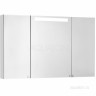 Зеркальный шкаф Aquaton Мадрид 120 со светильником белый 1A113402MA010