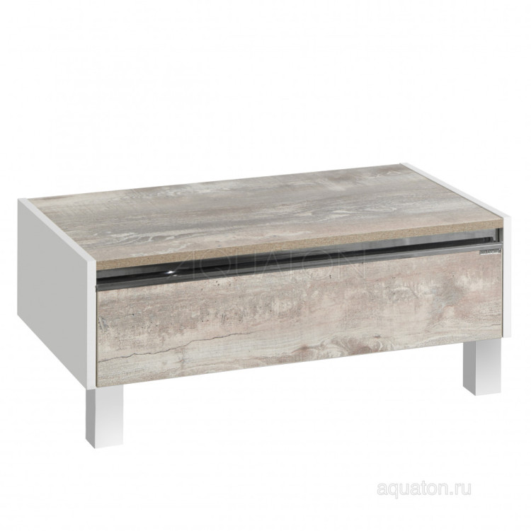 Комод AQUATON Капри 80 бетон пайн 1A231103KPDA0