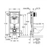Инсталляция Grohe Rapid SL 38772001 для унитаза