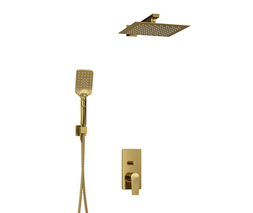 WasserKRAFT A55201 Встраиваемый комплект для душа с верхней душевой насадкой и лейкой