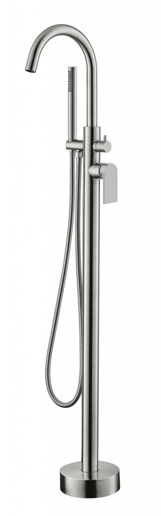 Напольный смеситель для ванны Cezares NOV-FMT-NERO