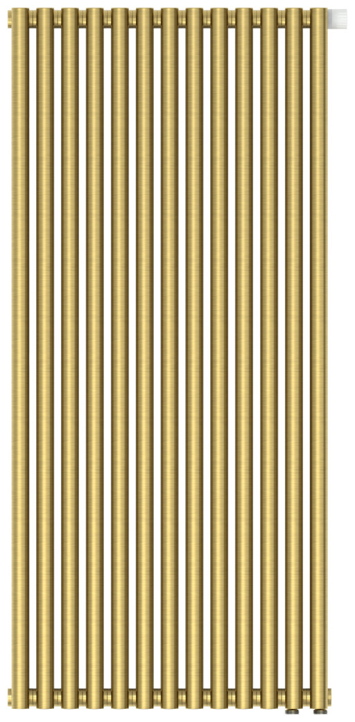 Отопительный радиатор Сунержа Эстет-00 EU50 1200х585 13 секций Состаренная латунь